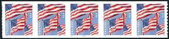 U.S. #5656 Flags of 2022 PNC 5 B1111
