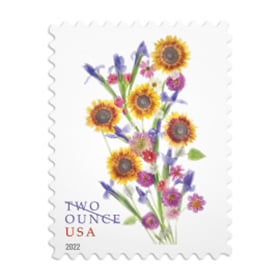U.S. #5682 Sunflower Bouquet, 2-ounce