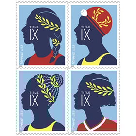 U.S. #5671a Title IX Commemorative, Block of 4