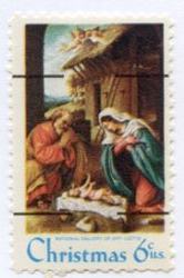 U.S. #1414a Christmas Nativity 1970 - precancel MNH