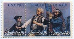 U.S. #1631a The Spirit of '76 - setenant MNH