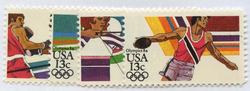 U.S. #2048-51 Los Angeles Summer Olympics, 4 Singles MNH