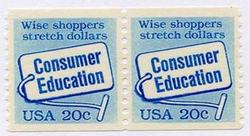 U.S. #2005 Consumer Education Coil Pair MNH