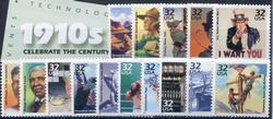 U.S. #3183a-o Celebrate the Century 1910s. 15 Singles MNH