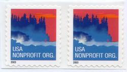 U.S. #3785 5c Sea Coast Coil Pair MNH
