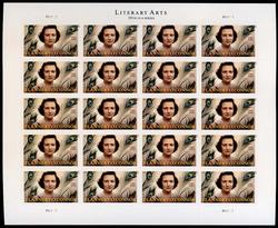 U.S. #5003 Flannery O'Connor, Author, 3-ounce, Pane of 20
