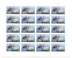 U.S. #5008  U.S. Coast Guard, Pane of 20