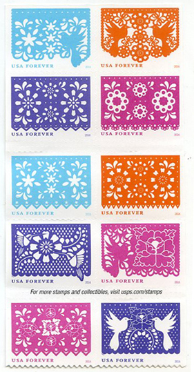 U.S. #5090a Colorful Celebrations, Block of 10