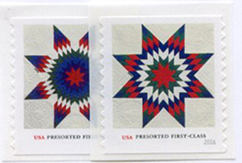 U.S. #5098-99 Star Quilts, 2 Singles