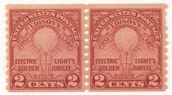 U.S. #656 Electric Light Coil - MNH Pair