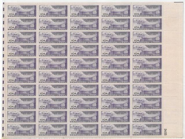 U.S. #C42 10c Universal Postal Union Issue