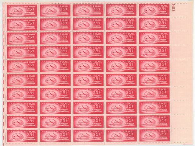 U.S. #C44 25c Universal Postal Union Issue