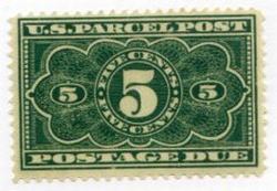 U.S. #JQ3 5c Parcel Post Due MNH