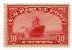 U.S. #Q6 10c Steamship Mint