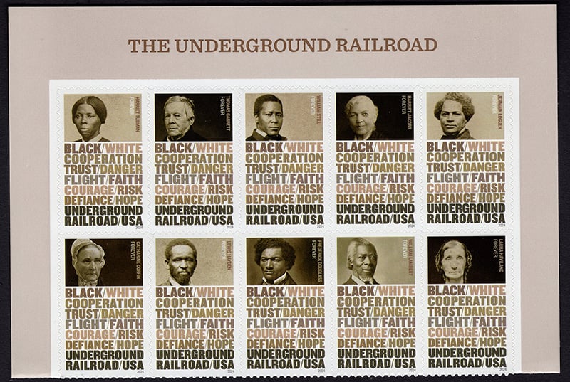 U.S. #5843a Underground Railroad, Block of 10