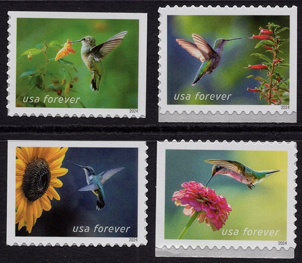 U.S. #5845-48 Garden Delights, 4 singles