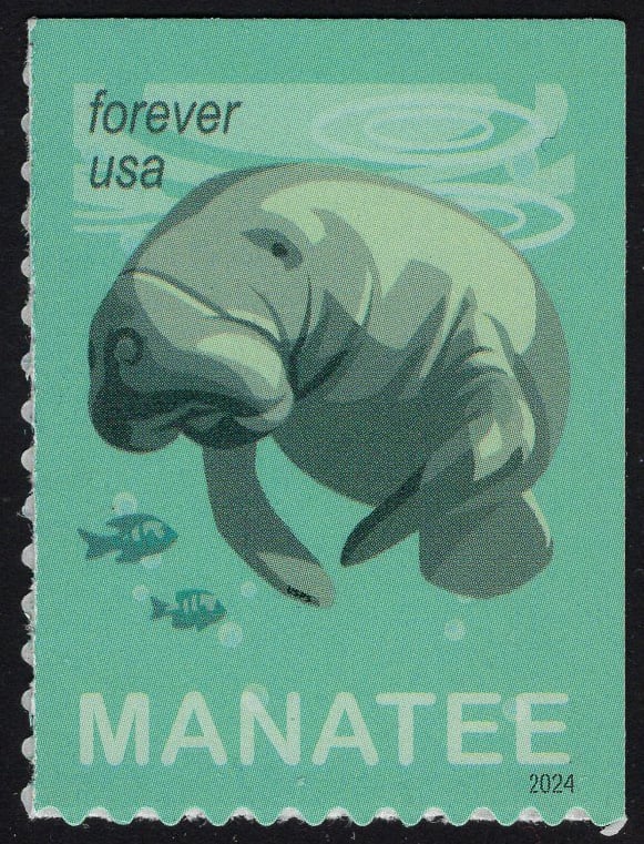 U.S. #5851 Save Manatees