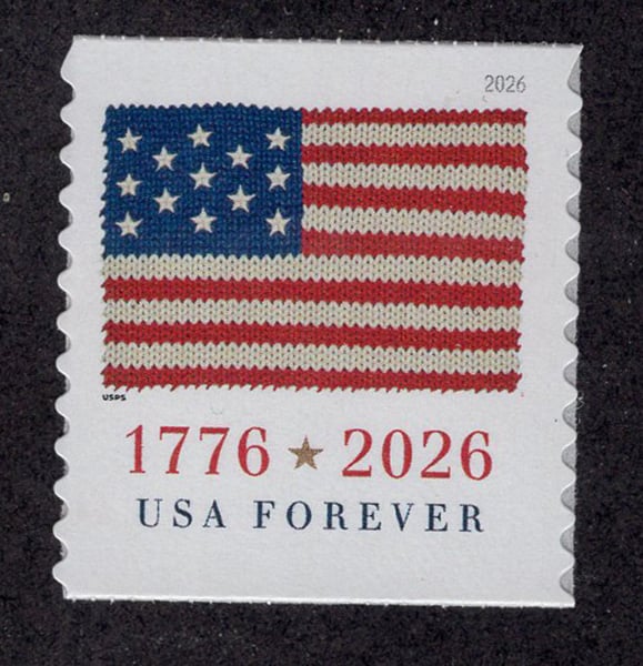 U.S. #6108 US Flag 2026 BCA Coil