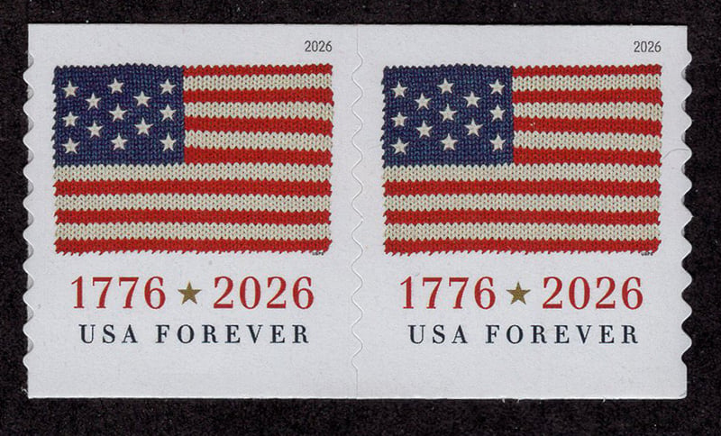 U.S. #6109 US Flag 2026 APU Coil Pair