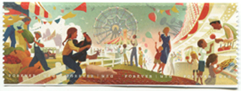U.S. #5404a State and County Fairs, Strip of 4