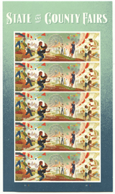 U.S. #5404 State and County Fairs, Pane of 20