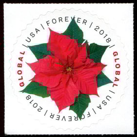 U.S. #5311  Global - Poinsettia