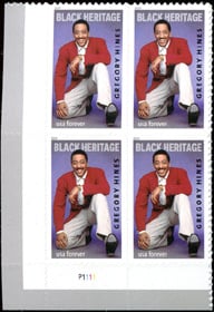 U.S. #5349 Gregory Hines PNB of 4