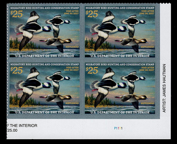 U.S. #RW93  2026 Duck Stamp, PNB4