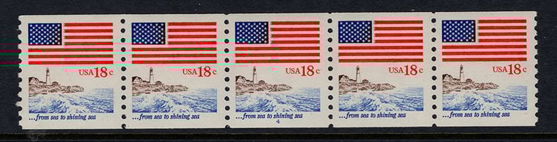 U.S. #1891 - from sea to shining sea PNC(5) #4
