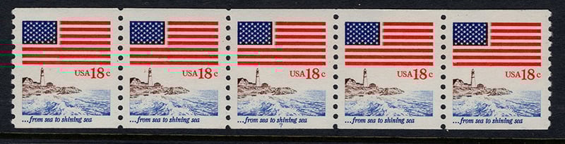 U.S. #1891 - from sea to shining sea PNC(5) #7