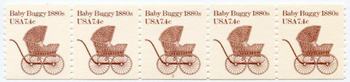 U.S. #1902 Baby Buggy 1880s PNC-5