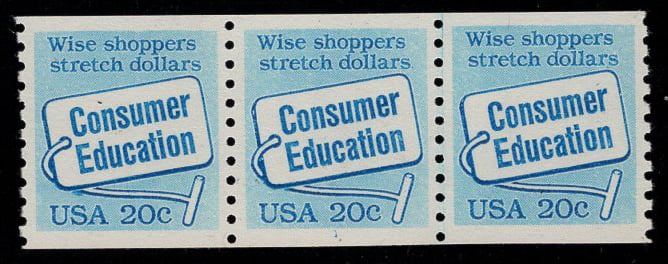 U.S. #2005 20c Consumer Education PNC(3)