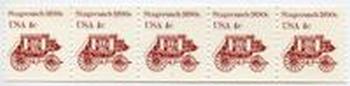 U.S. #2228 Stagecoach 1890s PNC-5