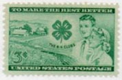 U.S. #1005 4-H Club MNH
