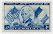 U.S. #1010 Lafayette MNH