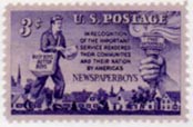 U.S. #1015 Newspaper Boys MNH