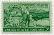 U.S. #1019 Washington Territory MNH