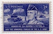 U.S. #1026 General Patton MNH