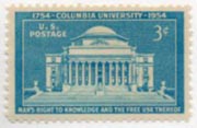 U.S. #1029 Columbia University MNH