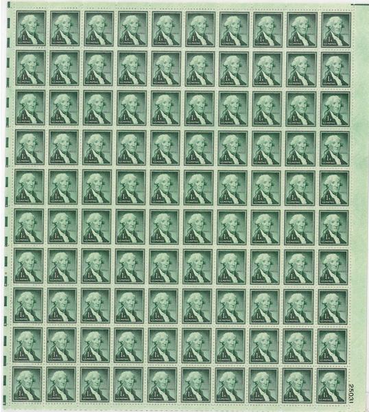 U.S. #1031 1c George Washington