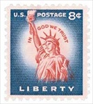 U.S. #1041B 8c Statue of Liberty MNH