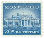 U.S. #1047 20c Monticello MNH