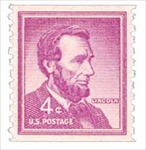 U.S. #1058 4c Abraham Lincoln Coil MNH