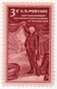 U.S. #1064 Pennsylvania AcademyMNH