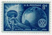 U.S. #1066 Rotary International MNH