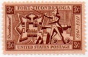 U.S. #1071 Fort Ticonderoga MNH