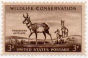 U.S. #1078 Wildlife Conservation - Antelope MNH