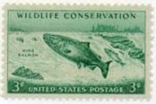 U.S. #1079 Wildlife Conservation - Salmon MNH