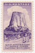 U.S. #1084 Devils Tower MNH