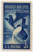 U.S. #1090 Steel Industry MNH